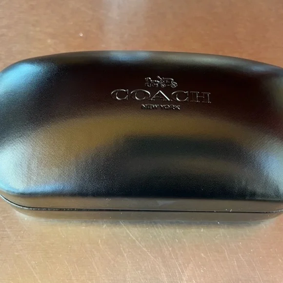 Coach Gold and Brown Sunglasses - Picture 3 of 7